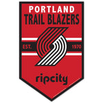 Portland Trail Blazers Wood Sign 11" x 17" 1/4" thick