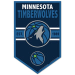 Minnesota Timberwolves Wood Sign 11" x 17" 1/4" thick