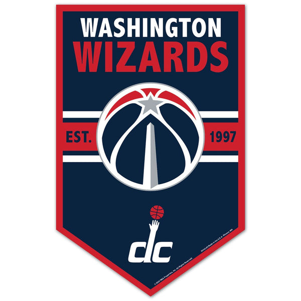 Washington Wizards Wood Sign 11" x 17" 1/4" thick