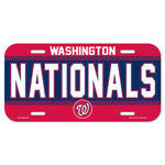 Washington Nationals License Plate