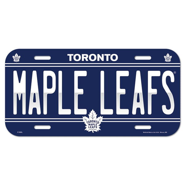 Toronto Maple Leafs License Plate
