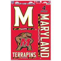 Maryland Terrapins Multi-Use Decal 11" x 17"