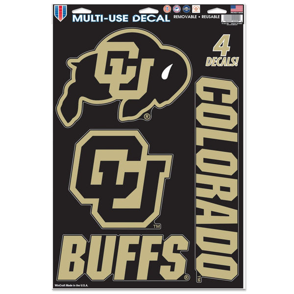 Colorado Buffaloes Multi-Use Decal 11" x 17"