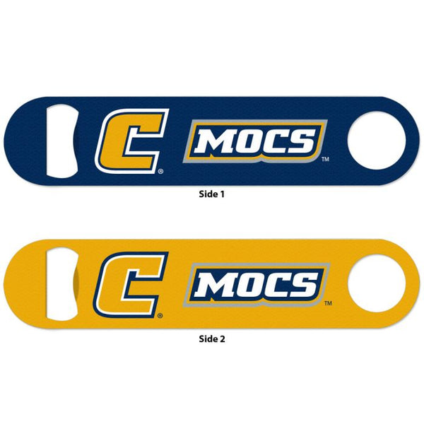 Wholesale-Tennessee Chattanooga Mocs Metal Bottle Opener 2 Sided