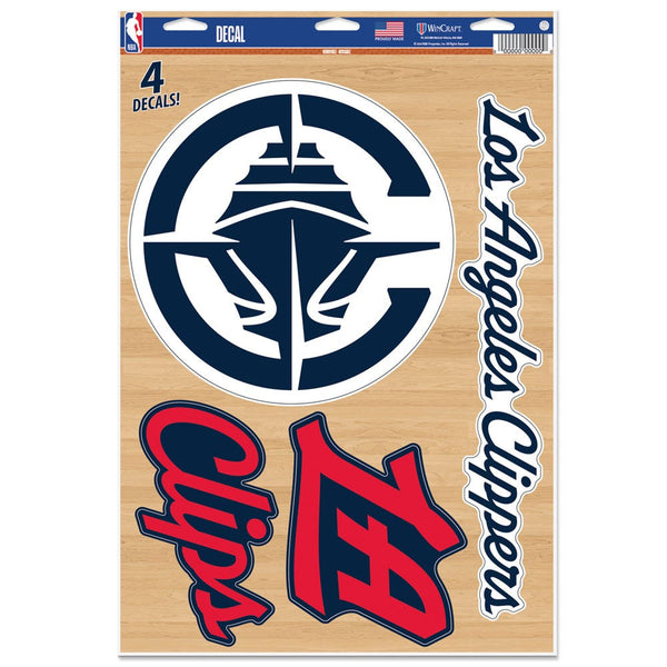 Los Angeles Clippers Multi-Use Decal 11" x 17"