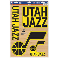 Utah Jazz Multi-Use Decal 11" x 17"