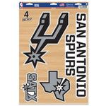 San Antonio Spurs Multi-Use Decal 11" x 17"