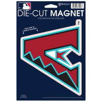 Arizona Diamondbacks Die Cut Logo Magnet 6.25" x 9"