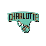 Charlotte Hornets / City Edition Acrylic Pin Jewelry Card