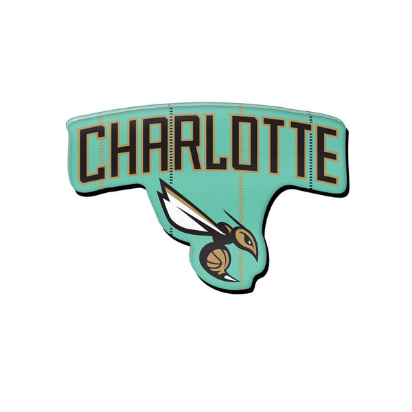Charlotte Hornets / City Edition Acrylic Pin Jewelry Card