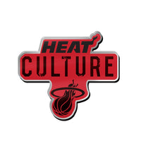 Miami Heat / City Edition Acrylic Pin Jewelry Card