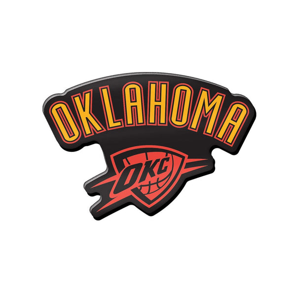 Oklahoma City Thunder / City Edition Acrylic Pin Jewelry Card