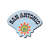 San Antonio Spurs / City Edition Acrylic Pin Jewelry Card