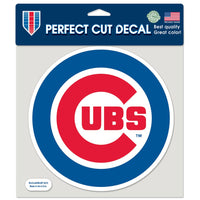 Chicago Cubs C logo Perfect Cut Color Decal 8" x 8"