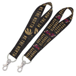 Toronto Raptors / City Edition Lanyard Key Strap 1"
