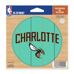 Charlotte Hornets / City Edition Die Cut Magnet 4.5" x 6"
