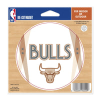 Chicago Bulls / City Edition Die Cut Magnet 4.5" x 6"