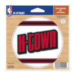 Houston Rockets / City Edition Die Cut Magnet 4.5" x 6"