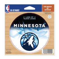Minnesota Timberwolves / City Edition Die Cut Magnet 4.5" x 6"