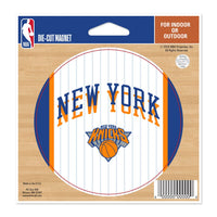 New York Knicks / City Edition Die Cut Magnet 4.5" x 6"