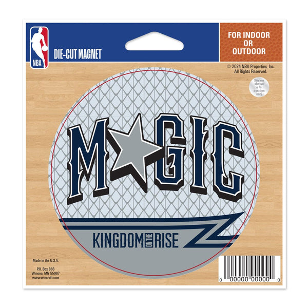Orlando Magic / City Edition Die Cut Magnet 4.5" x 6"