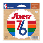 Philadelphia 76ers / City Edition Die Cut Magnet 4.5" x 6"