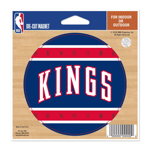 Sacramento Kings / City Edition Die Cut Magnet 4.5" x 6"