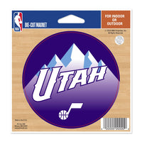Utah Jazz / City Edition Die Cut Magnet 4.5" x 6"