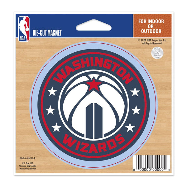 Washington Wizards / City Edition Die Cut Magnet 4.5" x 6"