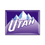 Utah Jazz / City Edition Metal Magnet 2.5" x 3.5"