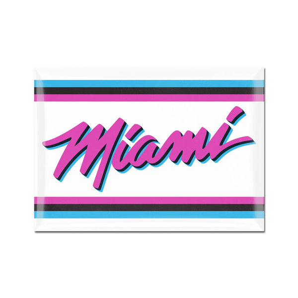Miami Heat / City Edition Metal Magnet 2.5" x 3.5"