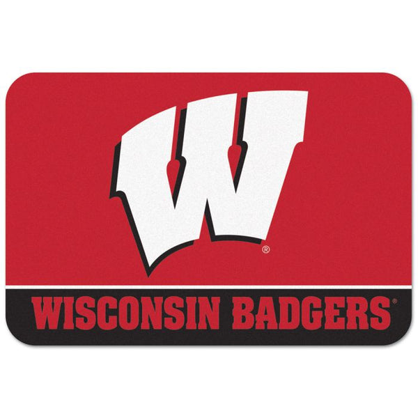 Wholesale-Wisconsin Badgers Small Mat 20" x 30"