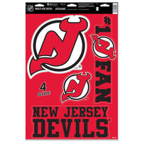 New Jersey Devils Multi-Use Decal 11" x 17"