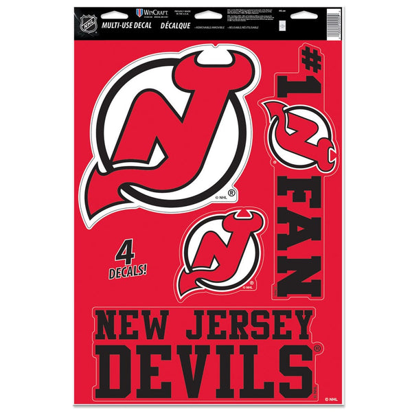 New Jersey Devils Multi-Use Decal 11" x 17"