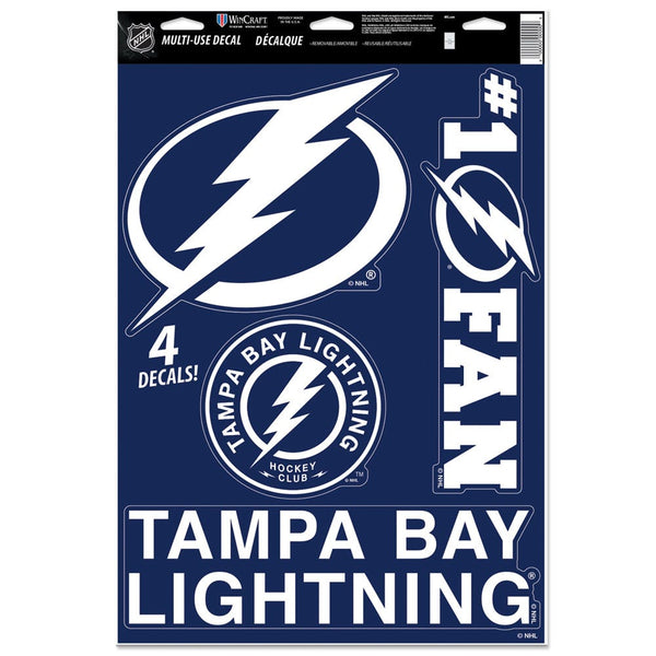 Tampa Bay Lightning Multi-Use Decal 11" x 17"