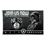 Brooklyn Nets / Star Wars star wars Flag - Deluxe 3' X 5'