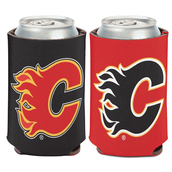 Calgary Flames TWO COLOR Can Cooler 12 oz.
