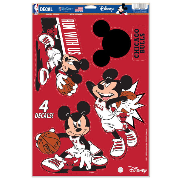 Chicago Bulls / Disney Multi-Use Decal 11" x 17"