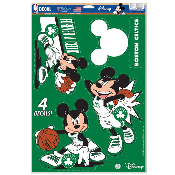 Boston Celtics / Disney Multi-Use Decal 11" x 17"