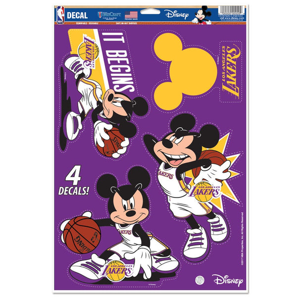 Los Angeles Lakers / Disney Multi-Use Decal 11" x 17"