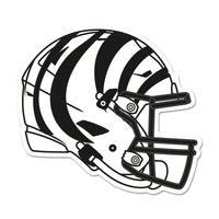 Cincinnati Bengals Alternate Wood Sign Helmet
