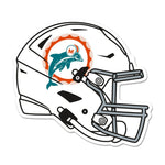 Miami Dolphins Classic Wood Sign Helmet