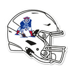 New England Patriots Classic Wood Sign Helmet
