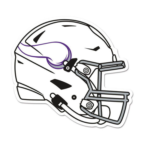 Minnesota Vikings Alternate Wood Sign Helmet