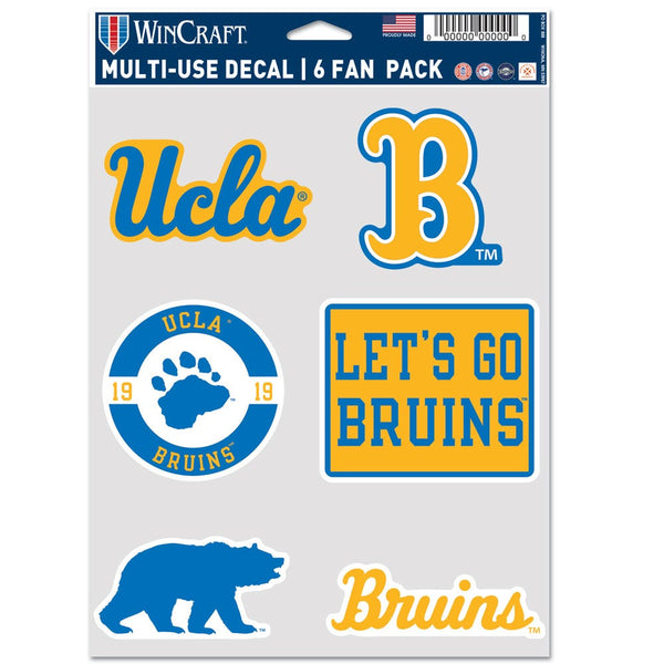 UCLA Bruins Multi Use 6 Fan Pack