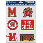 Maryland Terrapins Multi Use 6 Fan Pack