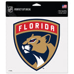 Florida Panthers Perfect Cut Color Decal 8" x 8"