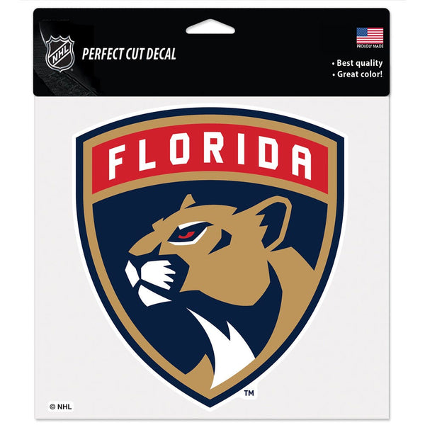 Florida Panthers Perfect Cut Color Decal 8" x 8"