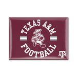 Texas A&M Aggies Ol' Sarge Football Metal Magnet 2.5" x 3.5"