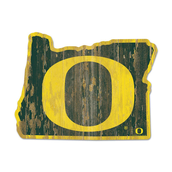 Oregon Ducks STATE SHAPE